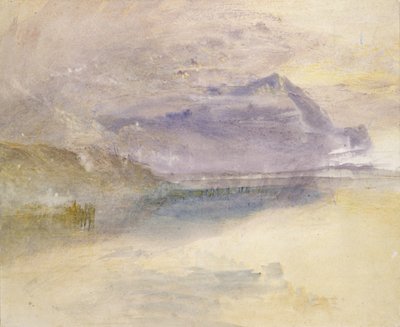 Abend: Wolke auf dem Mount Rigi, gesehen von Zug, ca. 1841 von Joseph Mallord William Turner